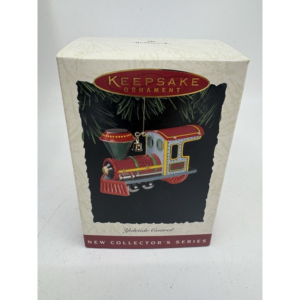 Hallmark Keepake Ornament Yuletide Central Vintage 1994 New!